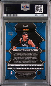 2022 Mosaic Paolo Banchero #231 Rookie Auto “P5” Nickname Genesis PSA 10